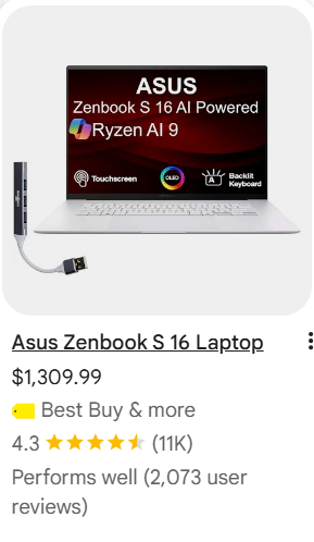 Asus Zenbook S 16