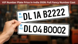 vip number plate price