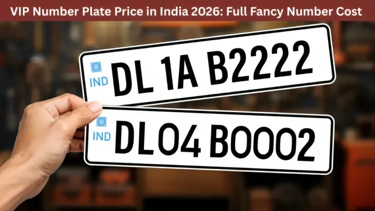 vip number plate price