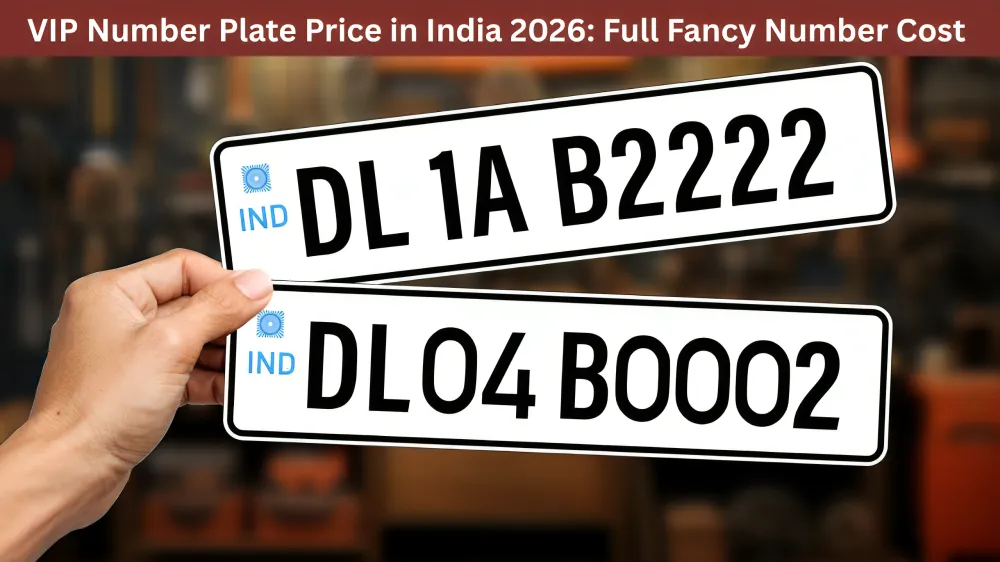 vip number plate price