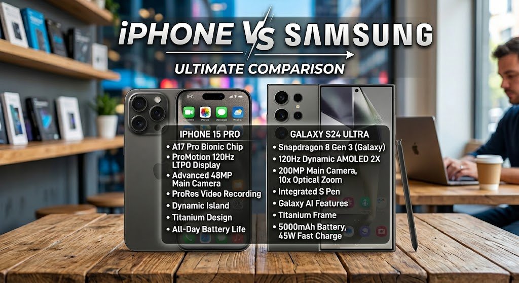 iPhone vs Samsung comparison