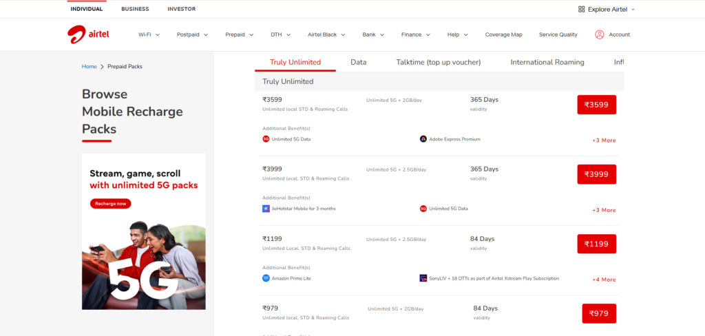 How to Choose the Right Airtel Recharge Plan 2026