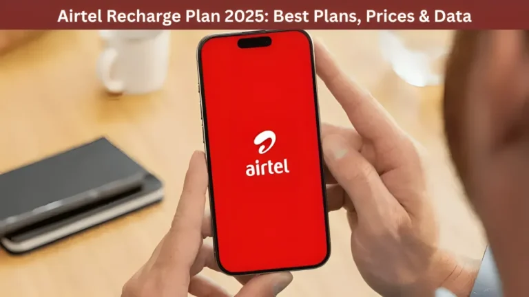 airtel recharge plan 2025
