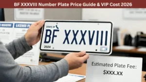 bf xxxviii number plate price