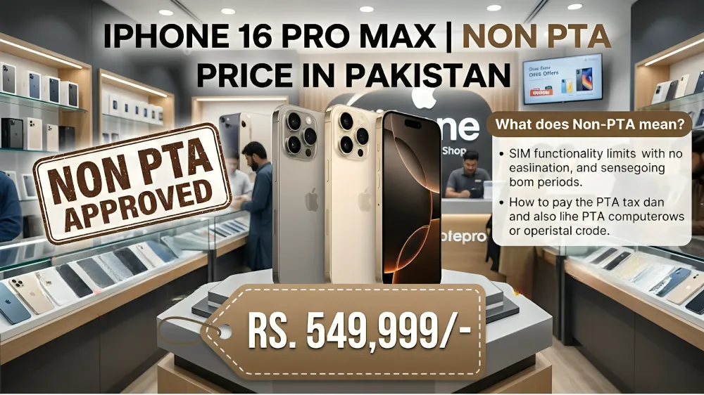 iphone 16 pro max non pta price in pakistan