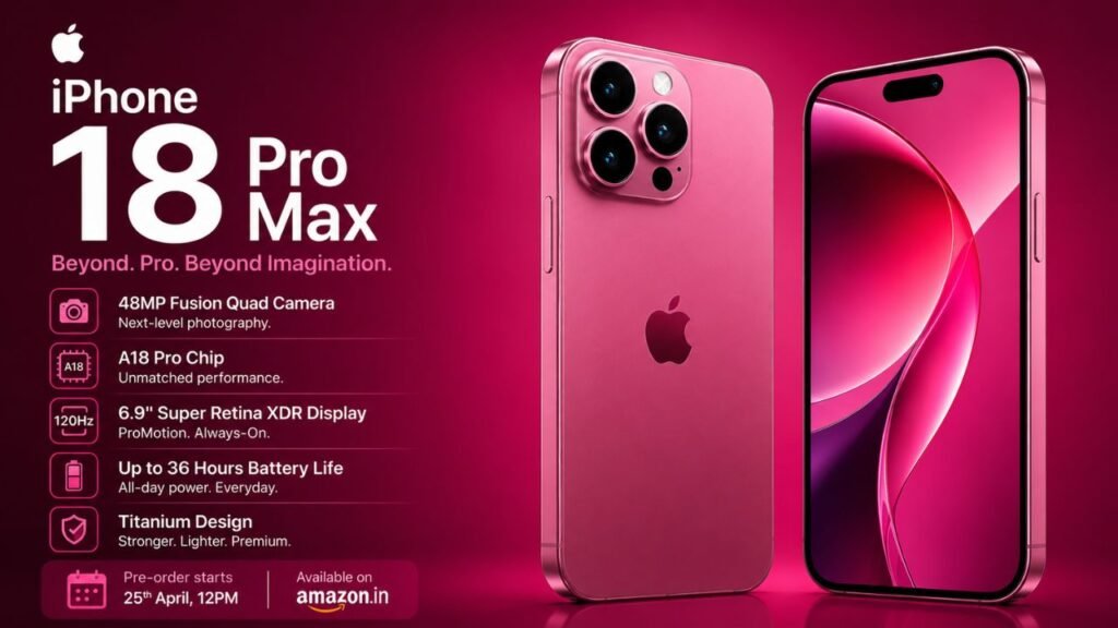 apple iphone 18 pro max price