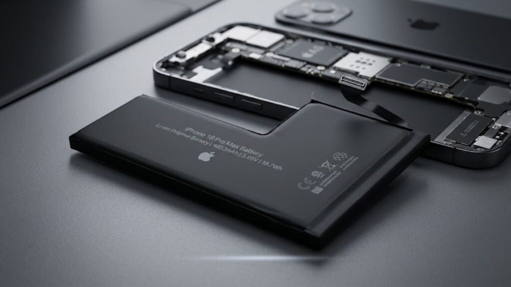 apple iphone 18 pro max battery