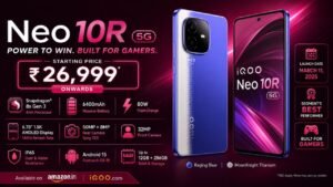 iqoo neo 10r price in india