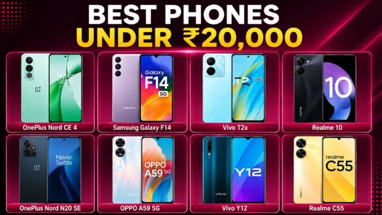 Best Phone Under 20000: Top 8 Picks & Prices (2026)