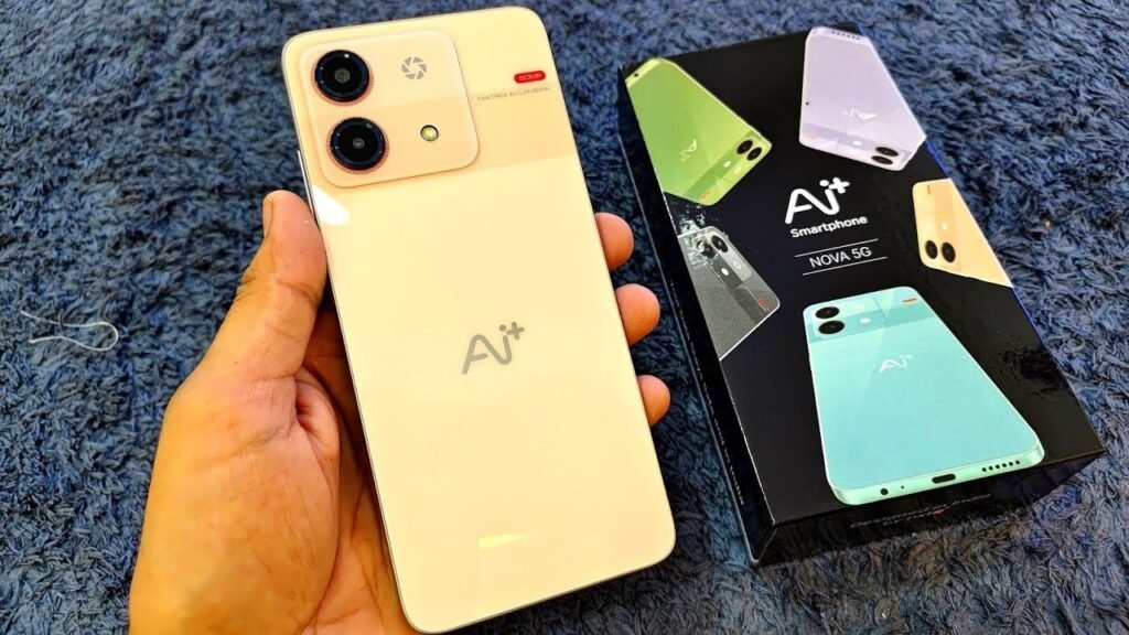 ai+ nova 5g Camera Setup: Rear and Front
