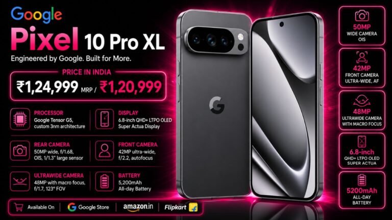 Google Pixel 10 Pro XL Price in India (2026): Starting at ₹1,24,999