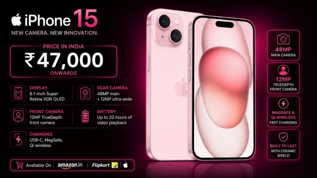 iPhone 15 Price in India: New, Used & Refurbished Rates