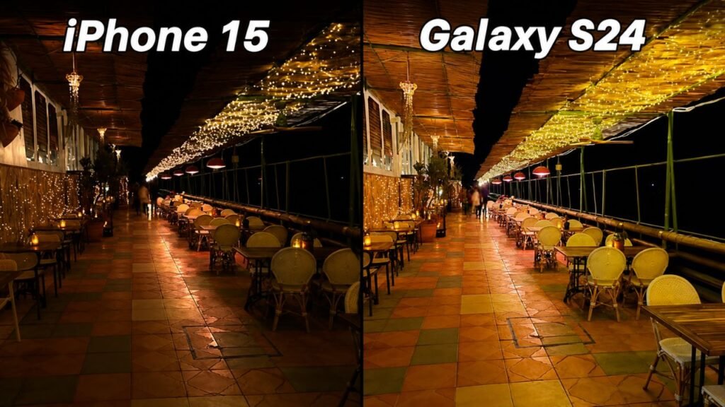 samsung s24 vs iphone 15 - Camera Performance: Zoom vs Consistency