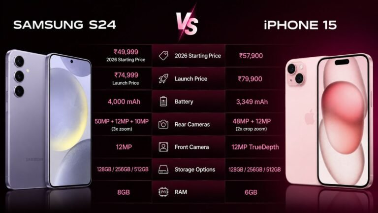 Samsung S24 vs iPhone 15 (2026): Which Flagship Wins?