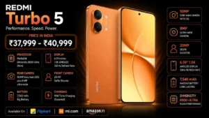 Redmi Turbo 5 Price in India, Specifications, EMI & Offers (2026)