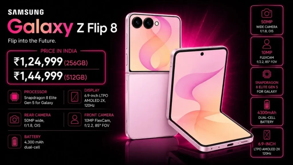 Samsung Galaxy Z Flip 8 - Price, Specs & Release Date