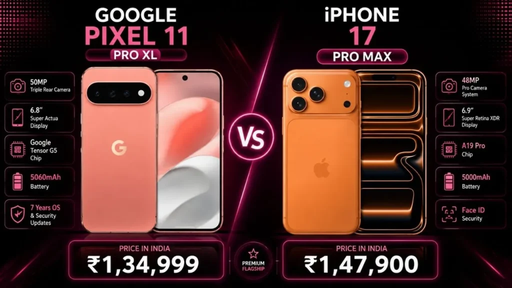 Google Pixel 11 Pro XL vs iPhone 17 Pro Max - Which One to Buy?