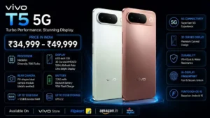 Vivo T5 5G Price in India, Specifications, Colours, EMI & Offers (Aug 2026)