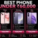 Best Phone Under 60000 in India (21st August 2026) - Top 10 Tested & Ranked