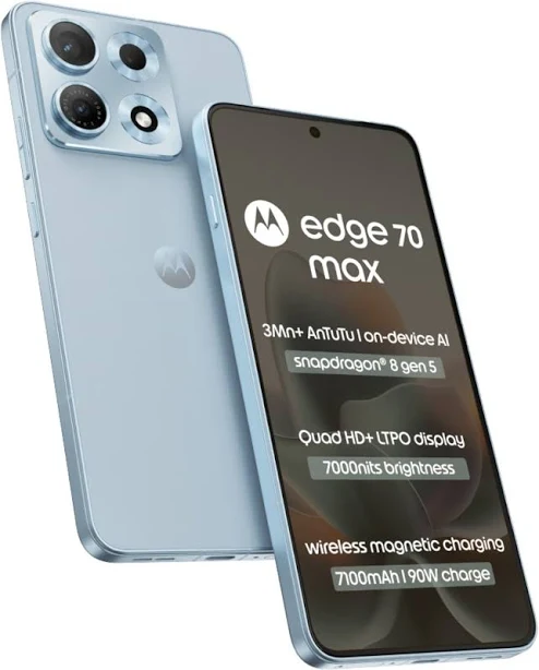 Motorola Edge 70 Max - Best display for gaming