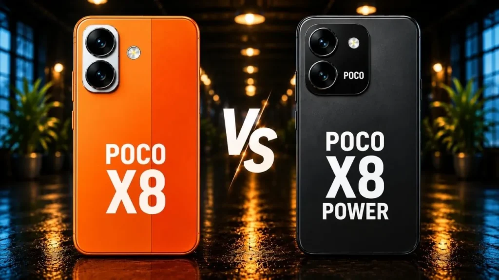 POCO X8 vs POCO X8 Power: Key Differences