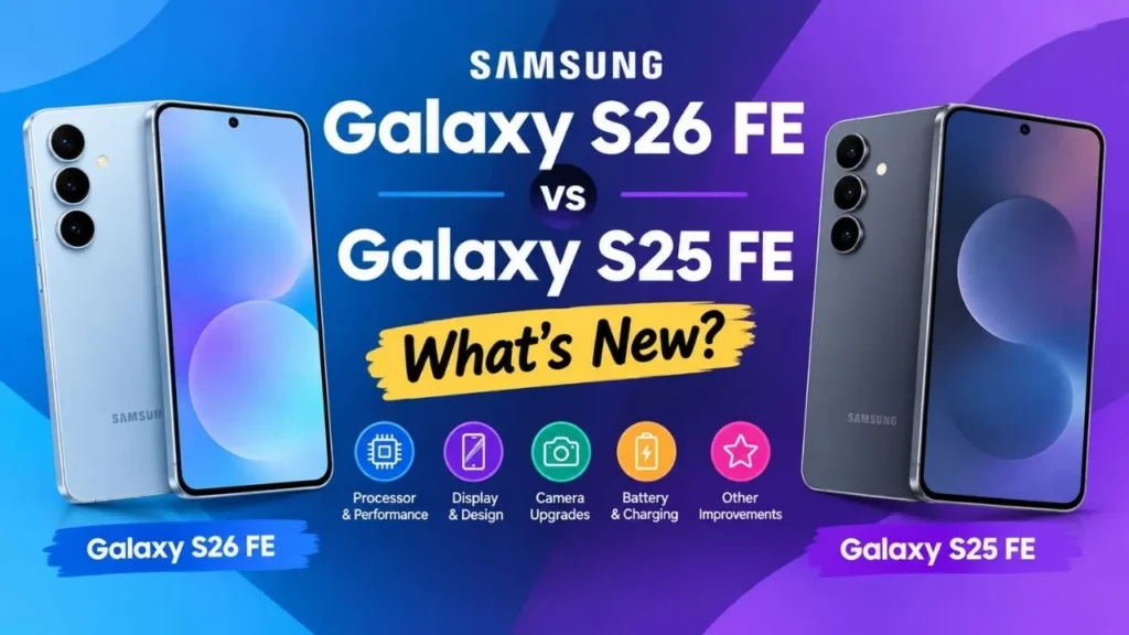 Samsung Galaxy S26 FE vs Galaxy S25 FE: What's New