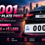 0001 Number Plate Price in India: State-Wise Cost, Eligibility, Booking Process and FAQs