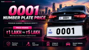 0001 Number Plate Price in India: State-Wise Cost, Eligibility, Booking Process and FAQs